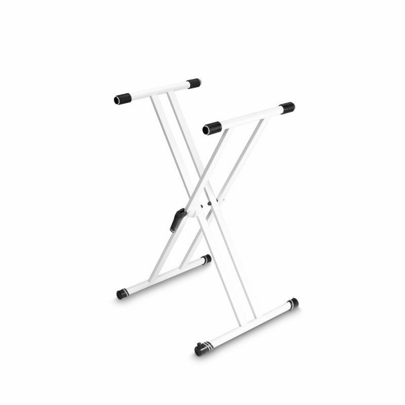 Gravity GKSX2W - Soporte de Teclado Tijera Doble Blanco - Tempo Shop