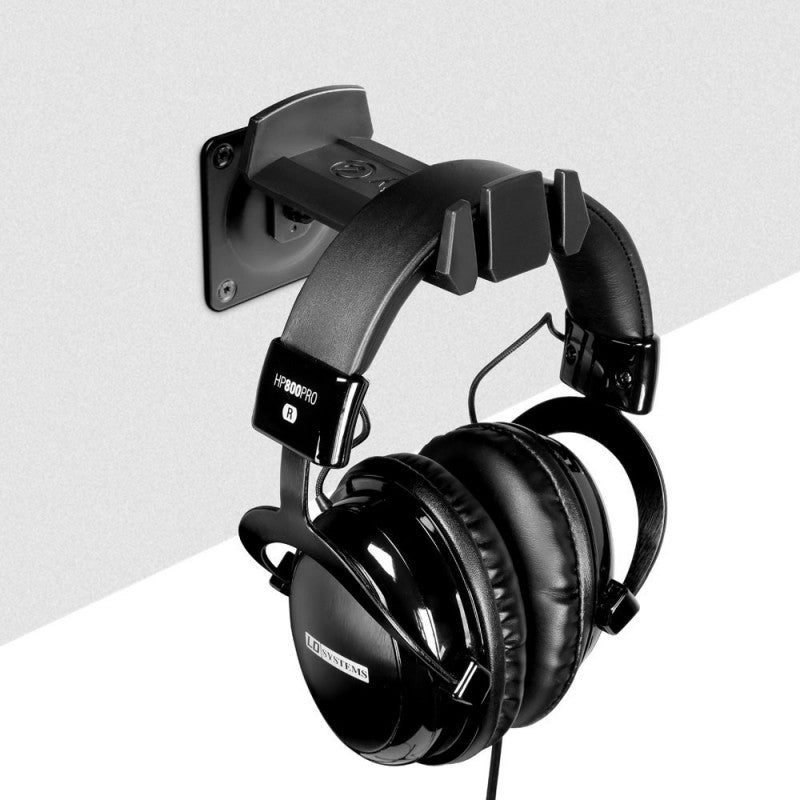 Gravity HP HWMB 01 B - Soporte de pared para auriculares negro - Tempo Shop