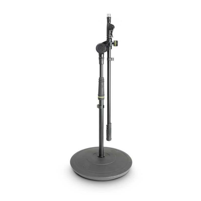 Gravity MS 2222 B - Pie de micrófono corto con base redonda - Tempo Shop