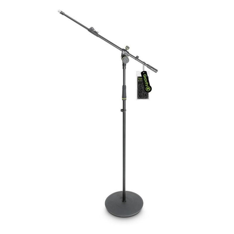 Gravity MS 2322 B - Pie de micrófono con base redonda - Tempo Shop