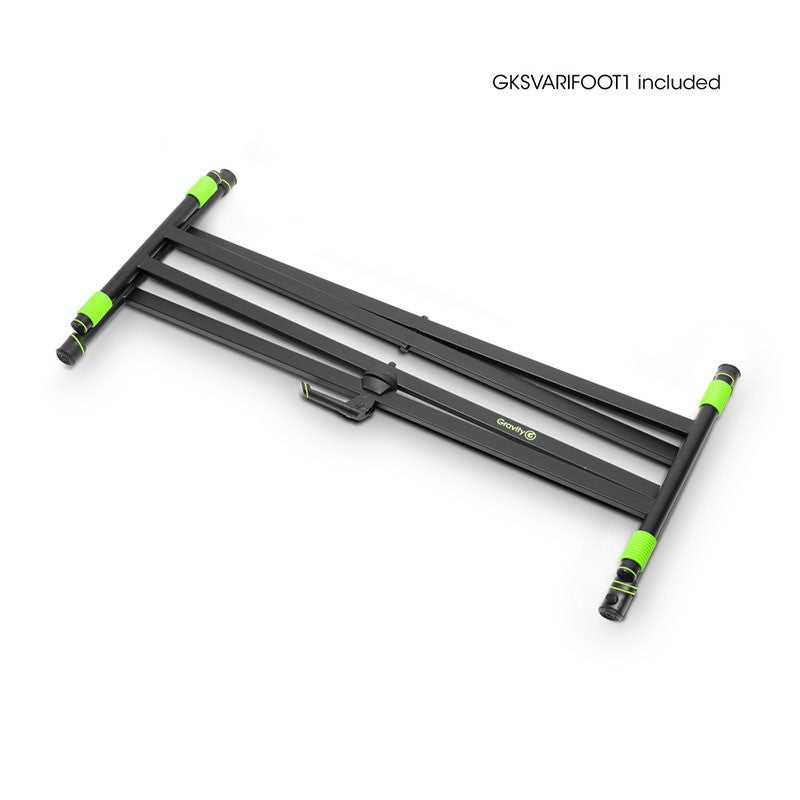 Gravity KSX 2 - Soporte teclado tijera doble