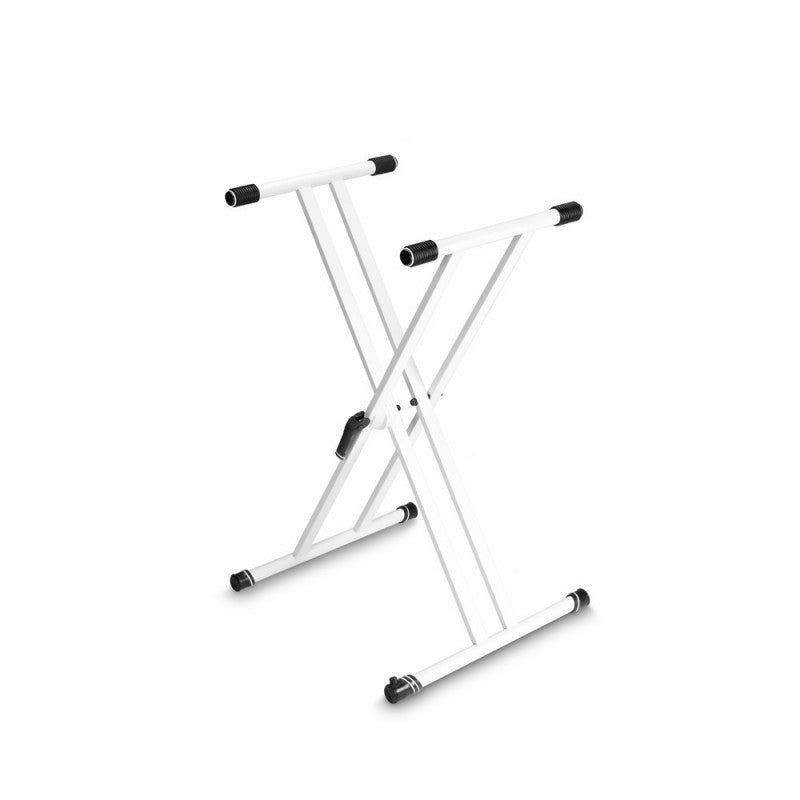 Gravity GKSX2W - Soporte de Teclado Tijera Doble Blanco