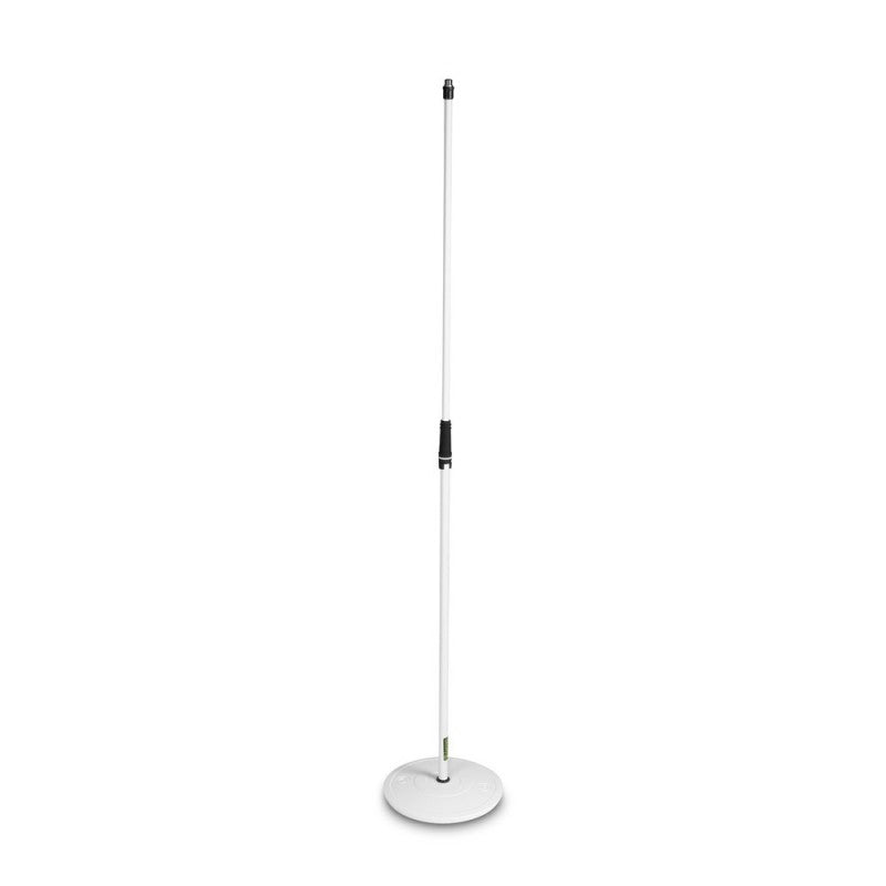 Gravity MS 23 W - Pie de micrófono recto blanco