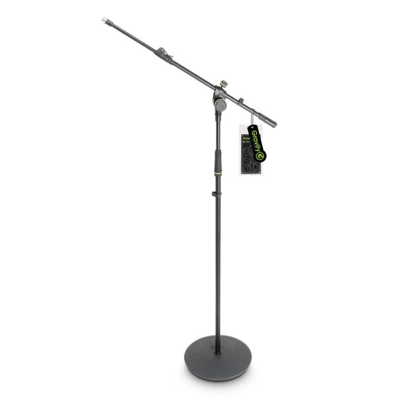 Gravity MS 2322 B - Pie de micrófono con base redonda