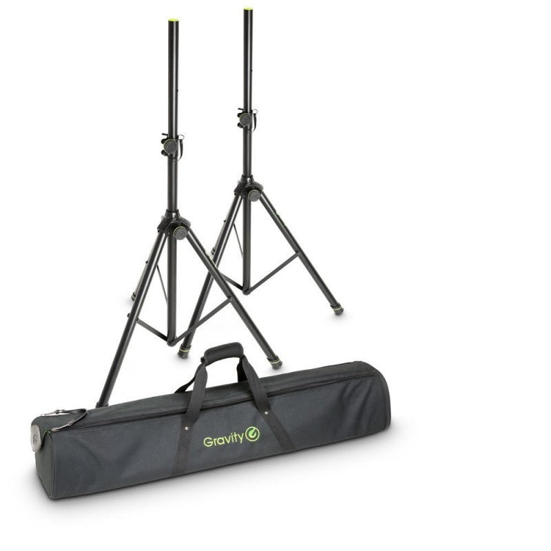 Gravity Set SP5211B - Dos Trípodes de Altavoz y Bolsa