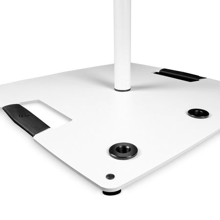Gravity LS 431 W - Soporte de luz blanco con base cuadrada