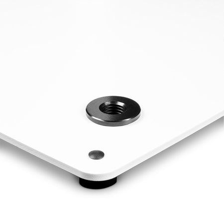 Gravity LS 431 W - Soporte de luz blanco con base cuadrada
