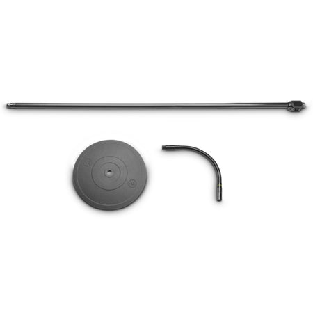 Gravity GMS23XLRB - Soporte de micrófono con cuello de cisne y XLR