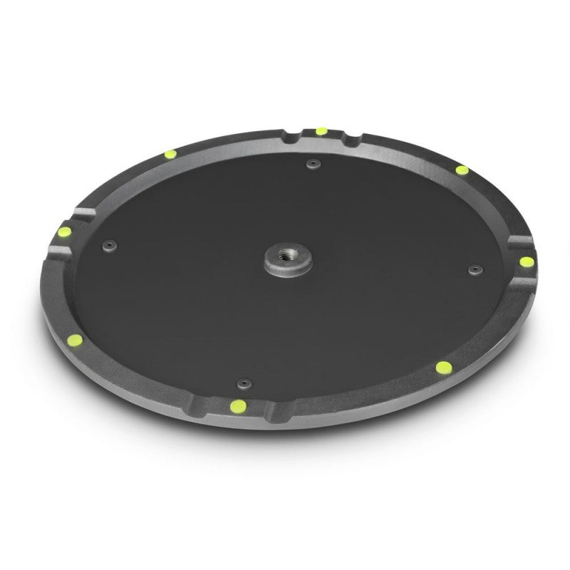 Gravity WB 123 B - Base redonda de hierro fundido para mástil M20