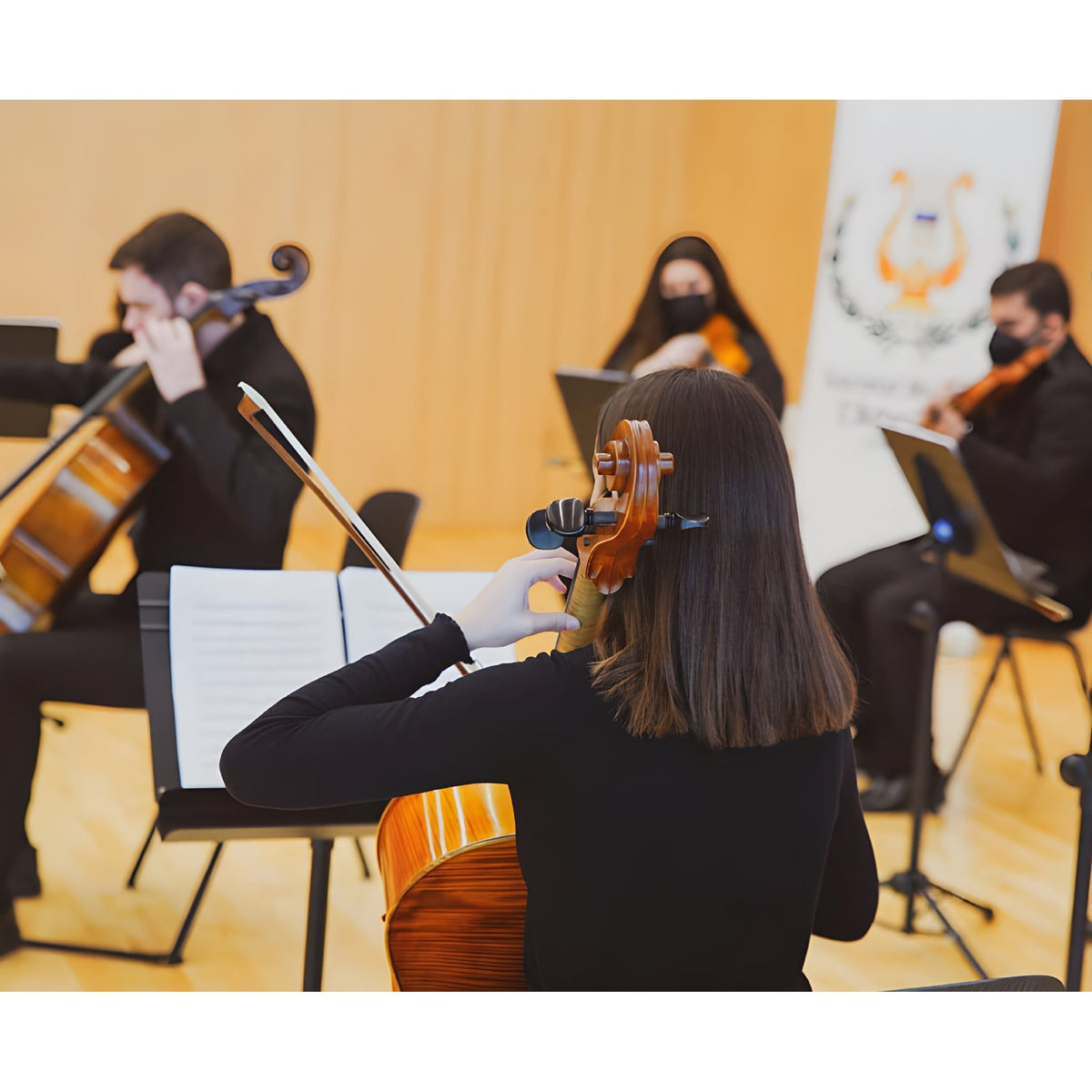 GUIL AT-12 - Atril de orquesta de gran calidad para uso profesional - Tempo Shop