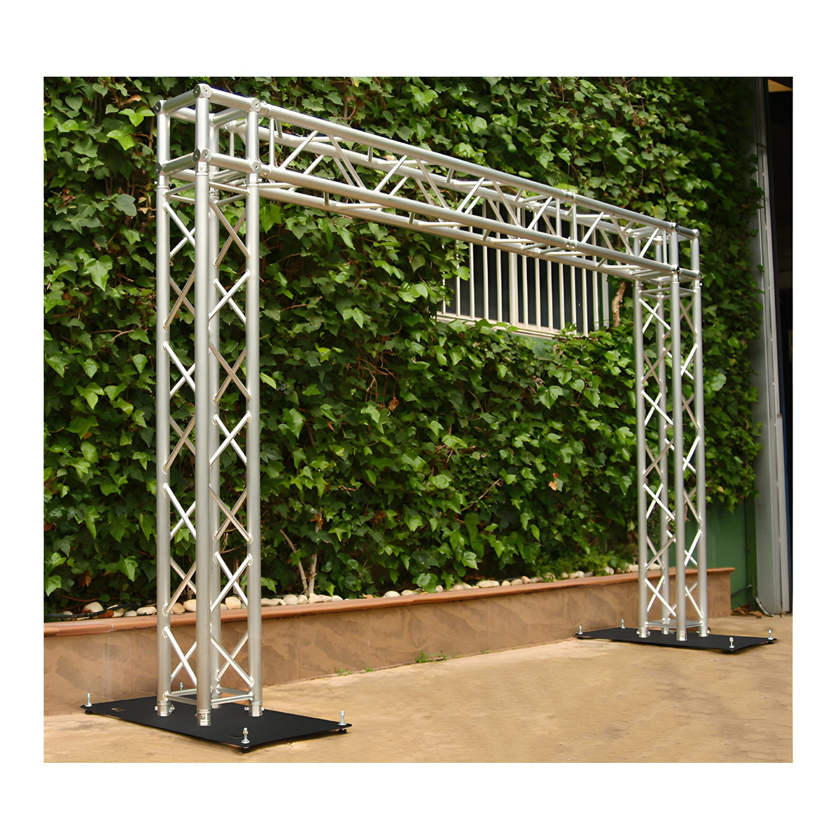 GUIL BST-03/N - Base con niveladores para truss cuadrado y paralelo (990 x 330 x 8 mm) - Tempo Shop