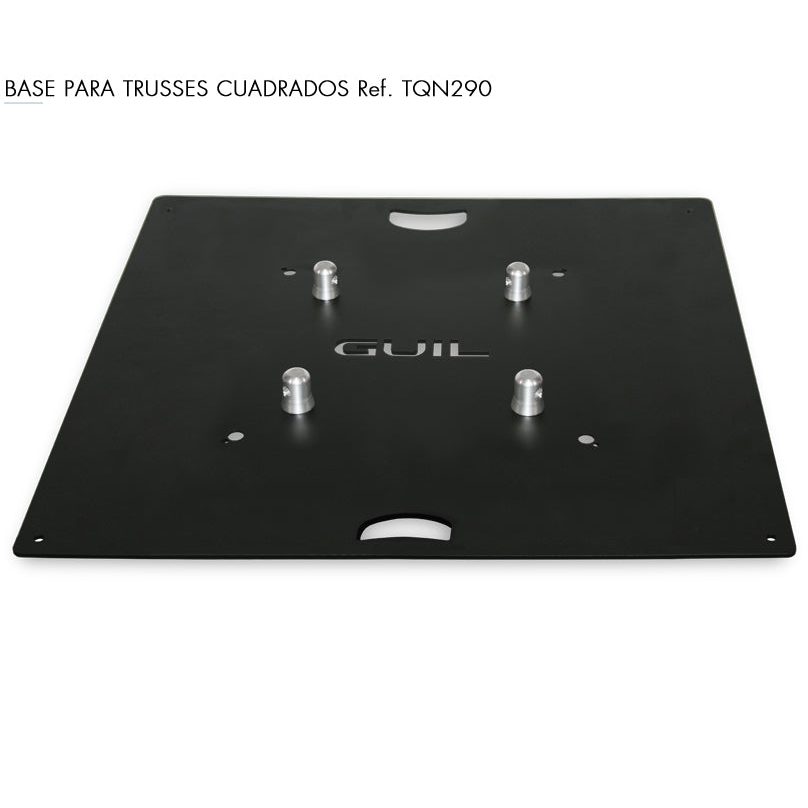 GUIL BST-04 - Base para trusses cuadrados ref. TQN290 y TQN400XL. Medida: 800 x 800 x 6 mm - Tempo Shop