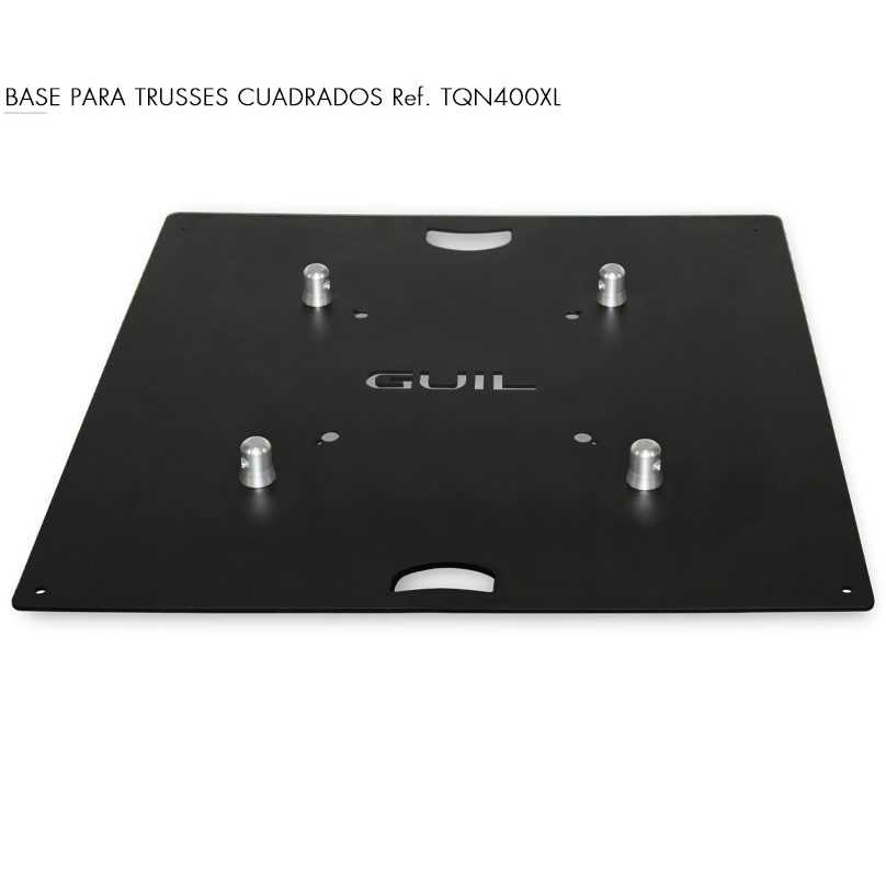 GUIL BST-04 - Base para trusses cuadrados ref. TQN290 y TQN400XL. Medida: 800 x 800 x 6 mm - Tempo Shop