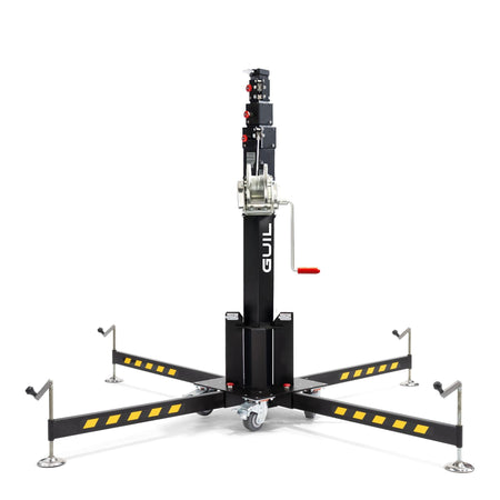 GUIL ELC-755 - Torre de elevación de carga superior. Base con ruedas con freno - Tempo Shop