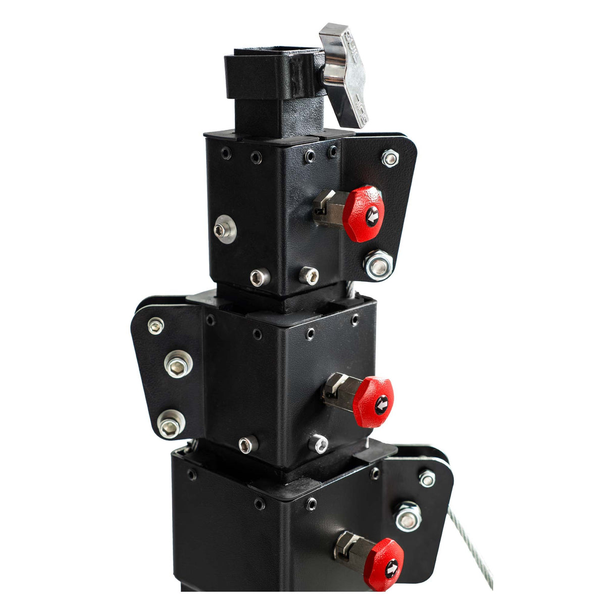 GUIL ELC-755 - Torre de elevación de carga superior. Base con ruedas con freno - Tempo Shop