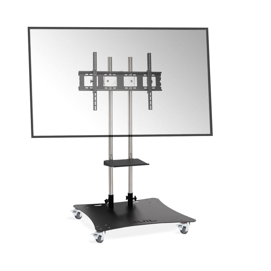 GUIL PTR-100 - Soporte móvil para pantallas de hasta 100″. Bandeja incluida - Tempo Shop