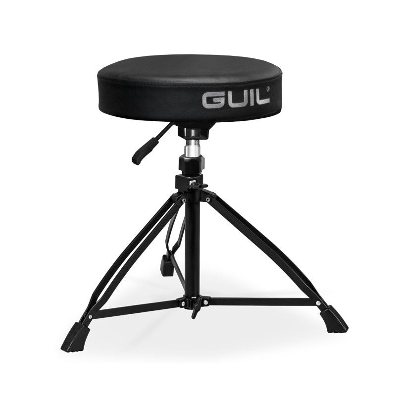 GUIL SL-11 - Sillín giratorio reforzado en negro con tapizado redondo - Tempo Shop