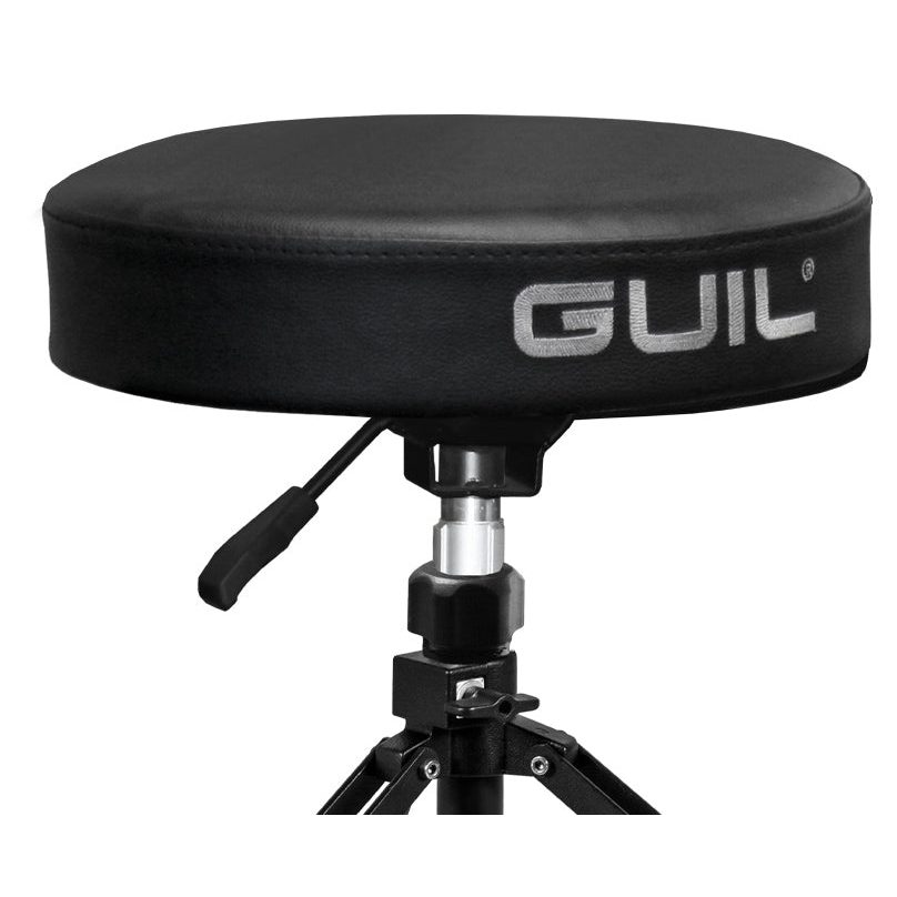 GUIL SL-11 - Sillín giratorio reforzado en negro con tapizado redondo - Tempo Shop