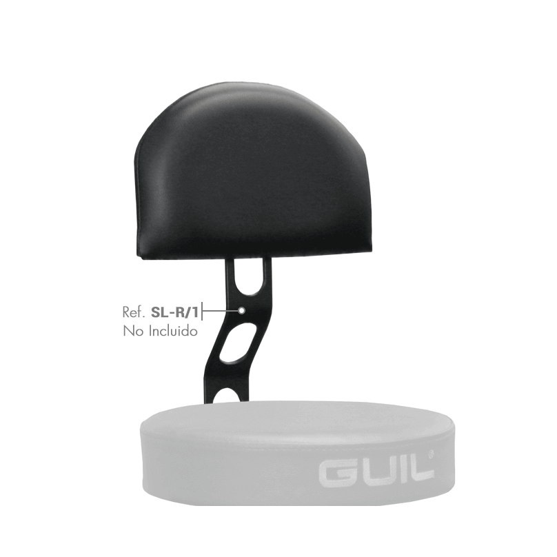 GUIL SL-11 - Sillín giratorio reforzado en negro con tapizado redondo - Tempo Shop