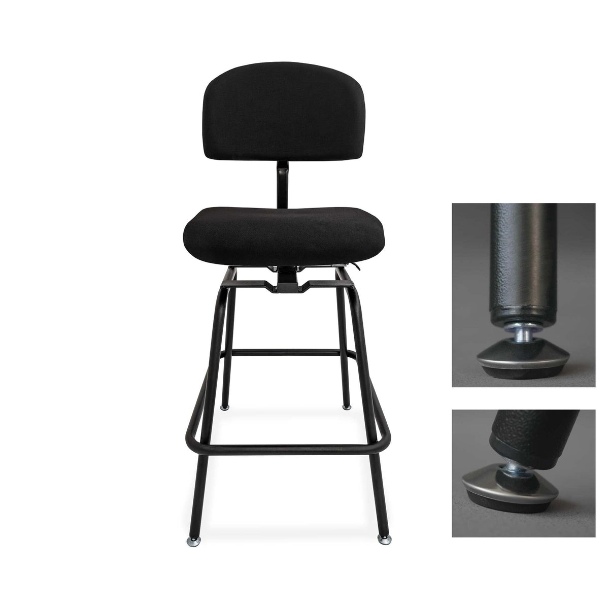 GUIL SL-21 - Silla alta para contrabajista, percusionista y director de orquesta. Con reposapiés - Tempo Shop