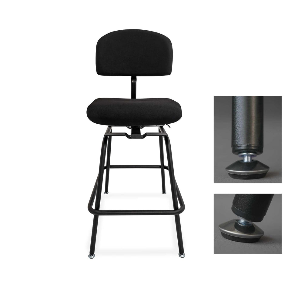 GUIL SL-21 - Silla alta para contrabajista, percusionista y director de orquesta. Con reposapiés - Tempo Shop