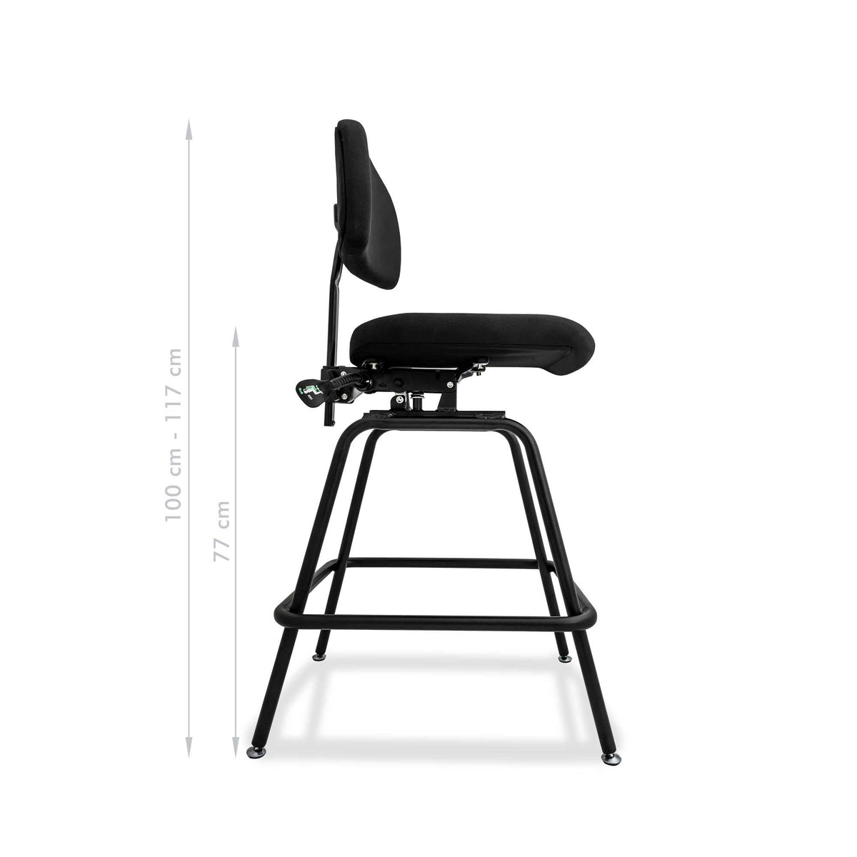 GUIL SL-21 - Silla alta para contrabajista, percusionista y director de orquesta. Con reposapiés - Tempo Shop