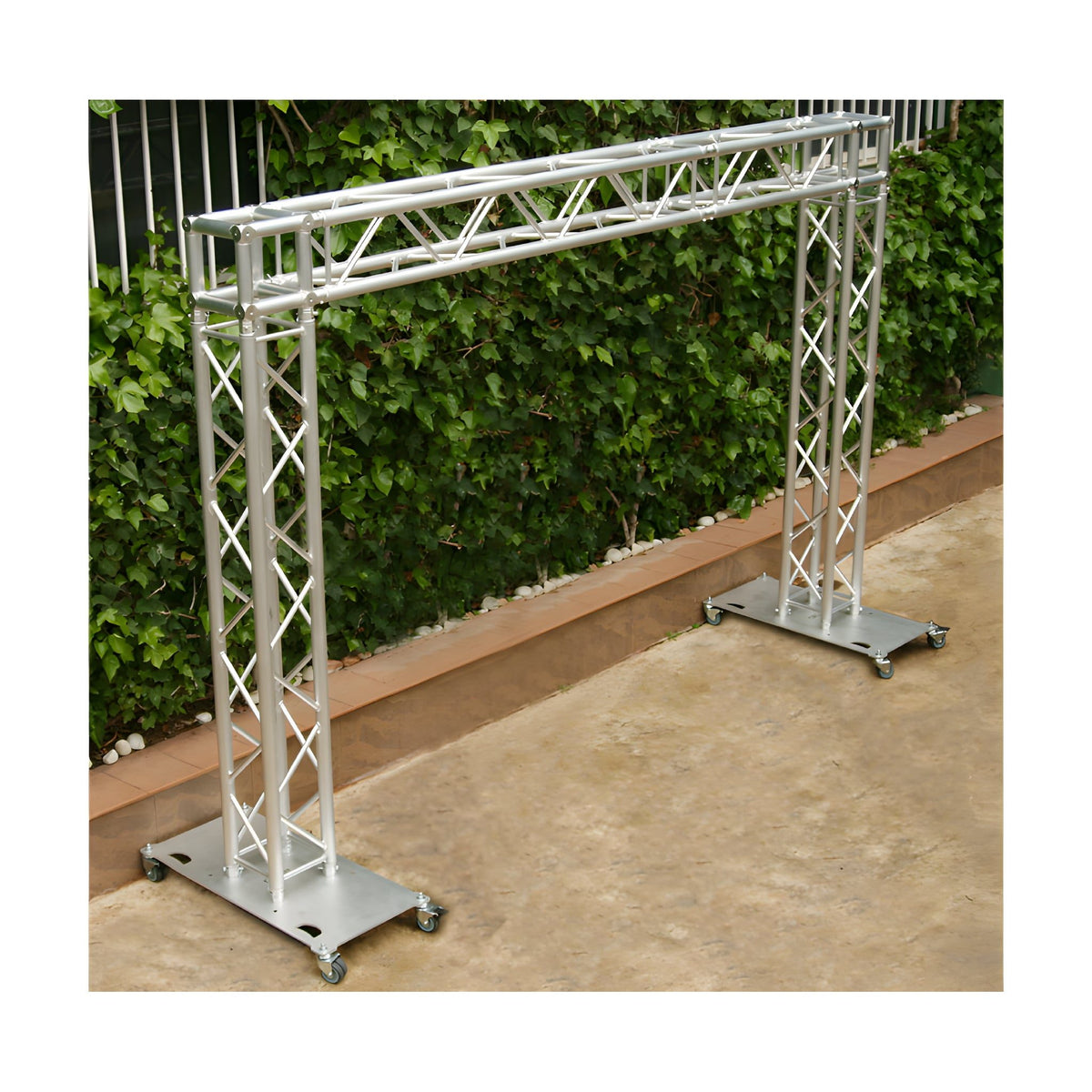 GUIL SRD-01 - Juego de cuatro ruedas giratorias (2 con freno) para base de truss - Tempo Shop