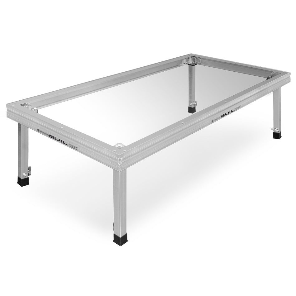 GUIL TM440-M - Tarima con panel de metacrilato transparente (20 mm) (PATAS NO INCLUIDAS) (Copia) - Tempo Shop