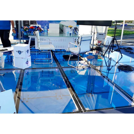 GUIL TM440-M - Tarima con panel de metacrilato transparente (20 mm) (PATAS NO INCLUIDAS) (Copia) - Tempo Shop