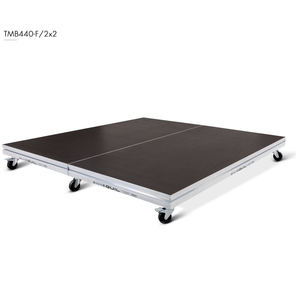 GUIL TMB440-F - Tarimas modulares con ruedas para batería. Altura de tarima al suelo 24 cm. Incluye todos los componentes - T