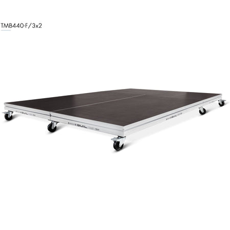 GUIL TMB440-F - Tarimas modulares con ruedas para batería. Altura de tarima al suelo 24 cm. Incluye todos los componentes - T