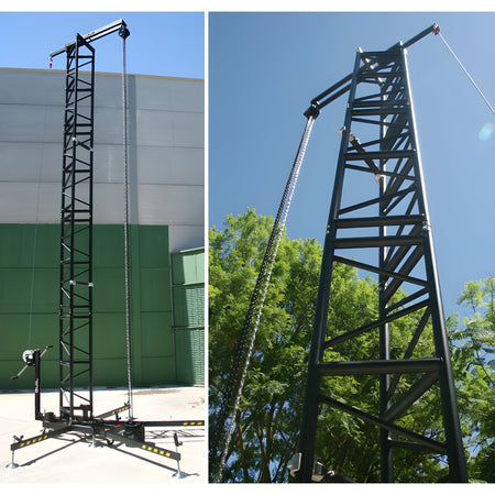 GUIL TMD-545/N - Torre para la elevación de equipos Line Array. Compacto (Volumen: 1,49 m3) - Tempo Shop
