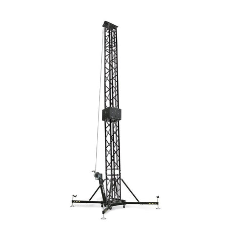 GUIL TMD-600N/7 - Torre Ground Support con cabrestante de doble palanca. Color negro - Tempo Shop