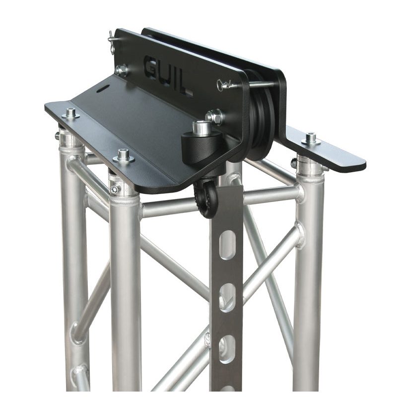 GUIL TMD-900N/8 - Torre Ground Support. Elevación mediante polipasto eléctrico. Color negro - Tempo Shop