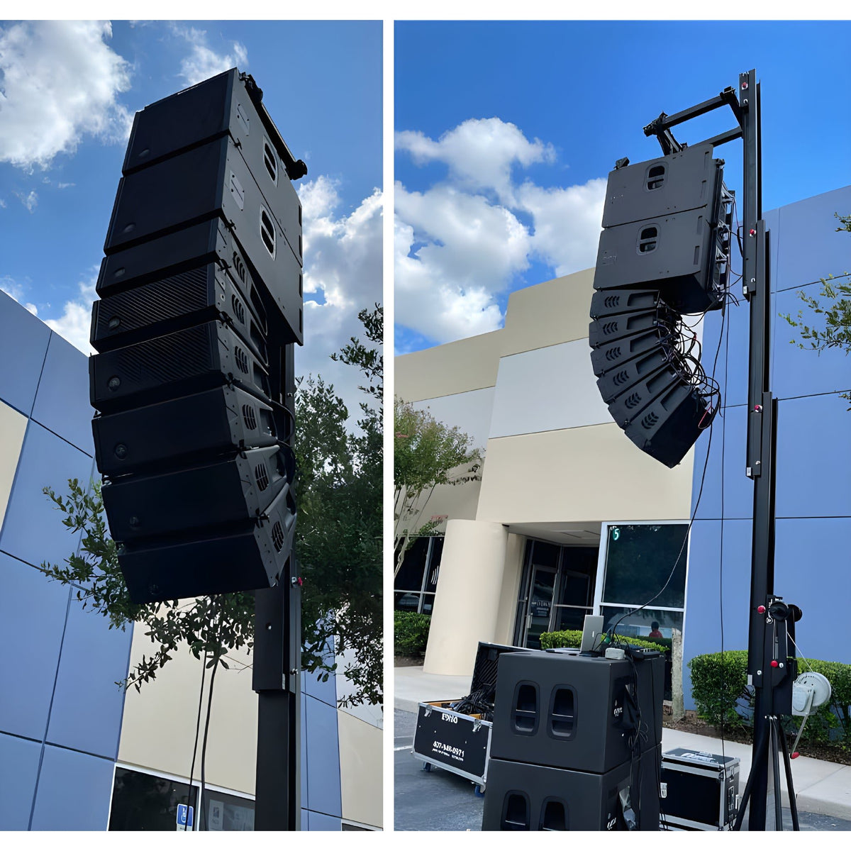 GUIL ULK 400 - Torres de elevación de carga frontal (para Line Array y Truss) - Tempo Shop