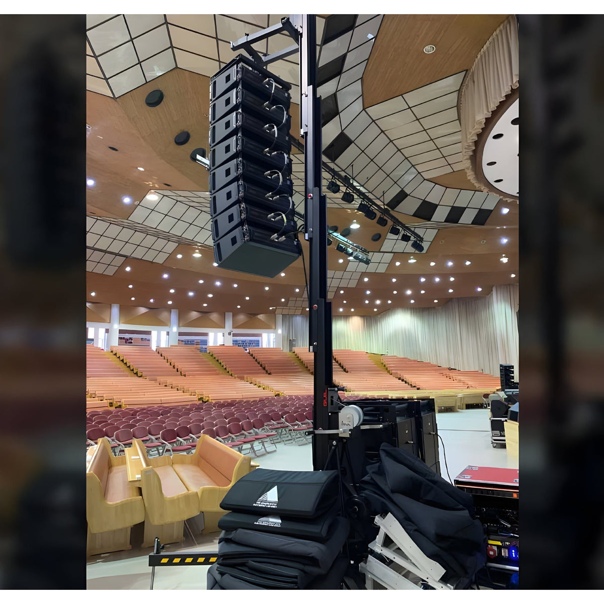 GUIL ULK 600XL - Torres de elevación de carga frontal (para Line Array y Truss) - Tempo Shop