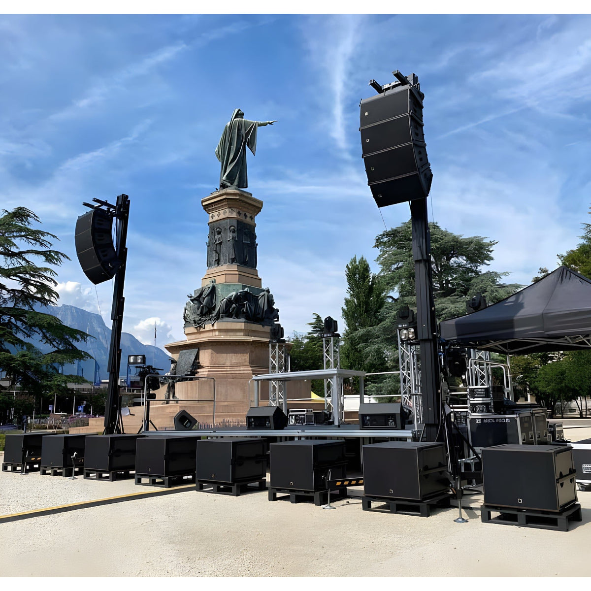 GUIL ULK 800XL - Torres de elevación de carga frontal (para Line Array y Truss) - Tempo Shop