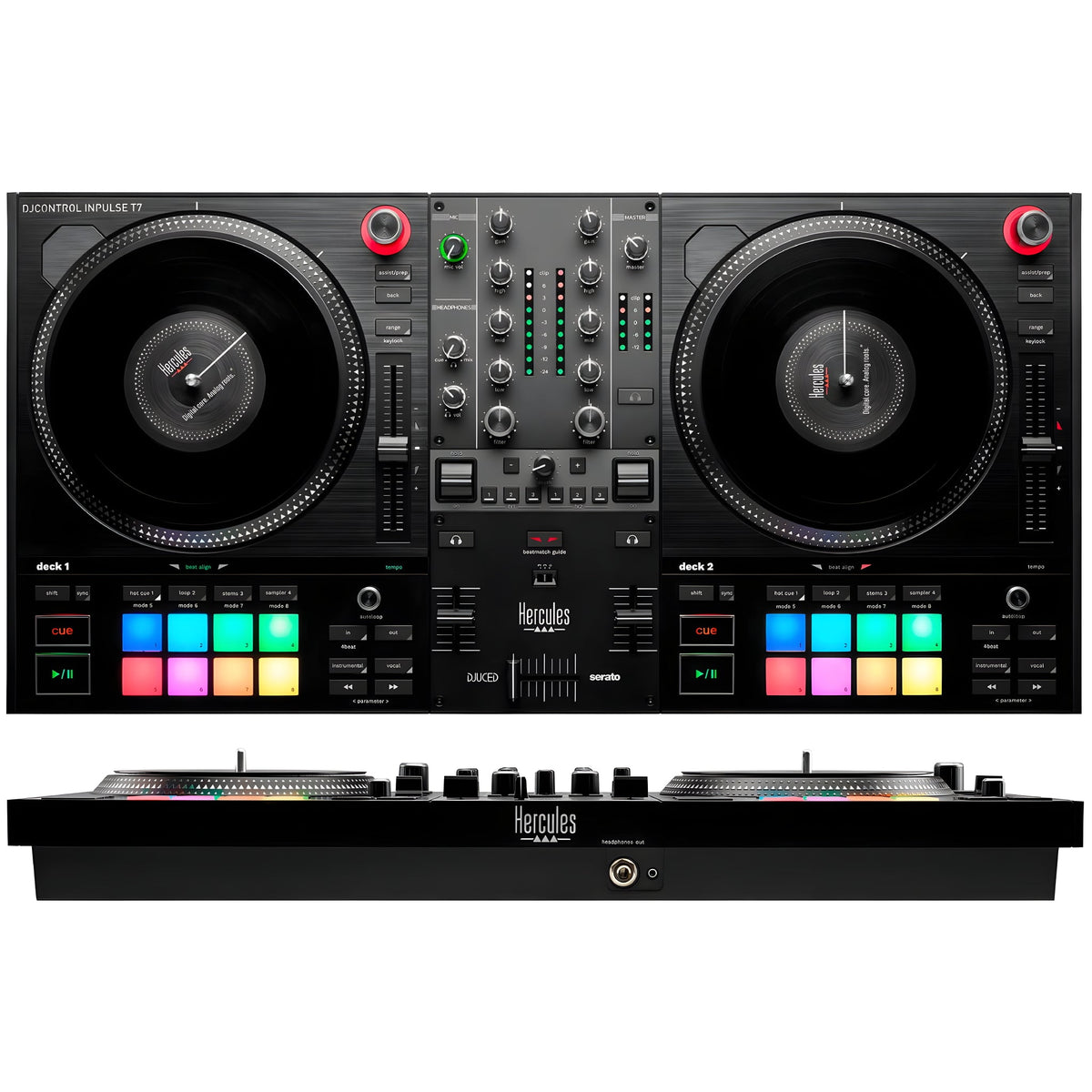 Hercules DJ DJCONTROL INPULSE T7 - Controladora de DJ - Tempo Shop