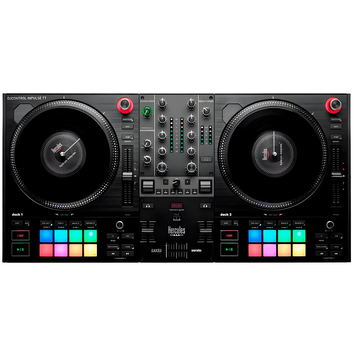 Hercules DJ DJCONTROL INPULSE T7 PREMIUM - Controladora de DJ - Tempo Shop