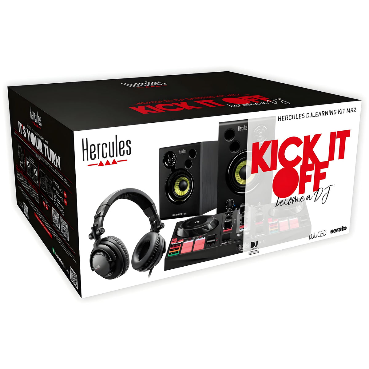 Hercules DJ DJLEARNING KIT MK2 - Pack controladora de DJ - Tempo Shop