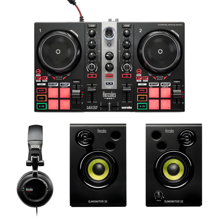 Hercules DJ DJLEARNING KIT MK2 - Pack controladora de DJ - Tempo Shop