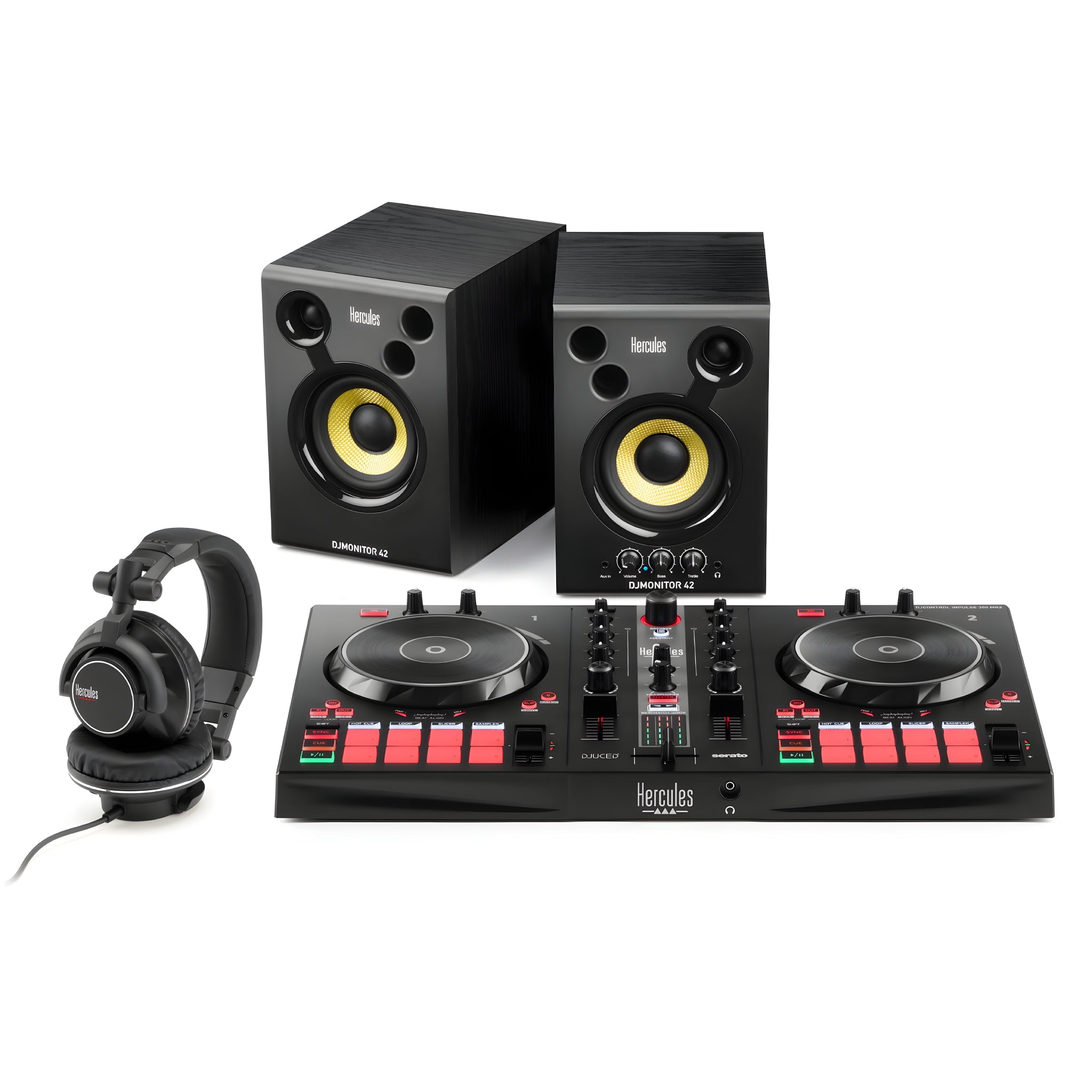 Hercules DJ ESSENTIALS KIT - Pack controladora de DJ - Tempo Shop