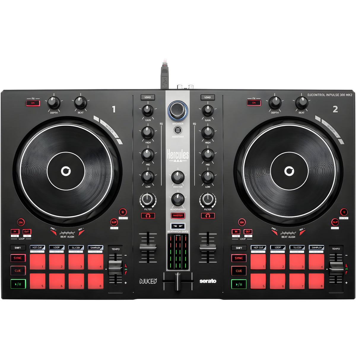 Hercules DJ ESSENTIALS KIT - Pack controladora de DJ - Tempo Shop