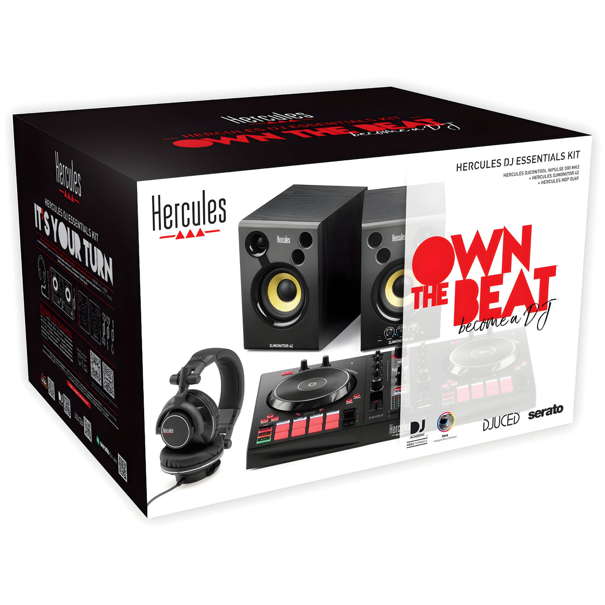 Hercules DJ ESSENTIALS KIT - Pack controladora de DJ - Tempo Shop