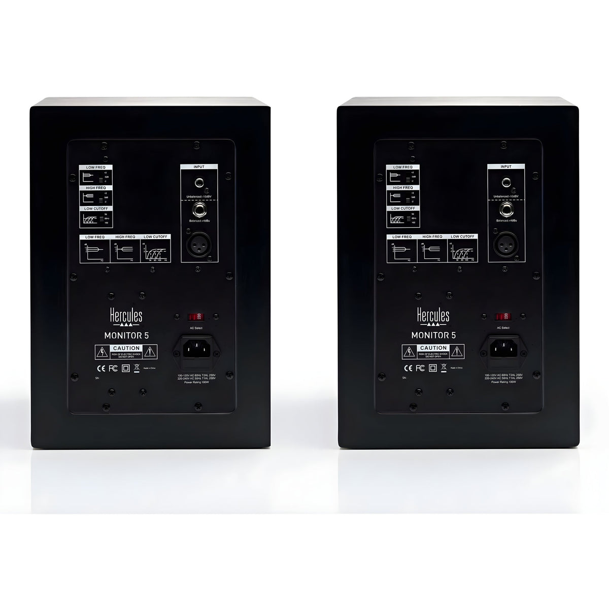 Hercules DJ MONITOR 5 - Pareja de monitores de estudio activos - Tempo Shop