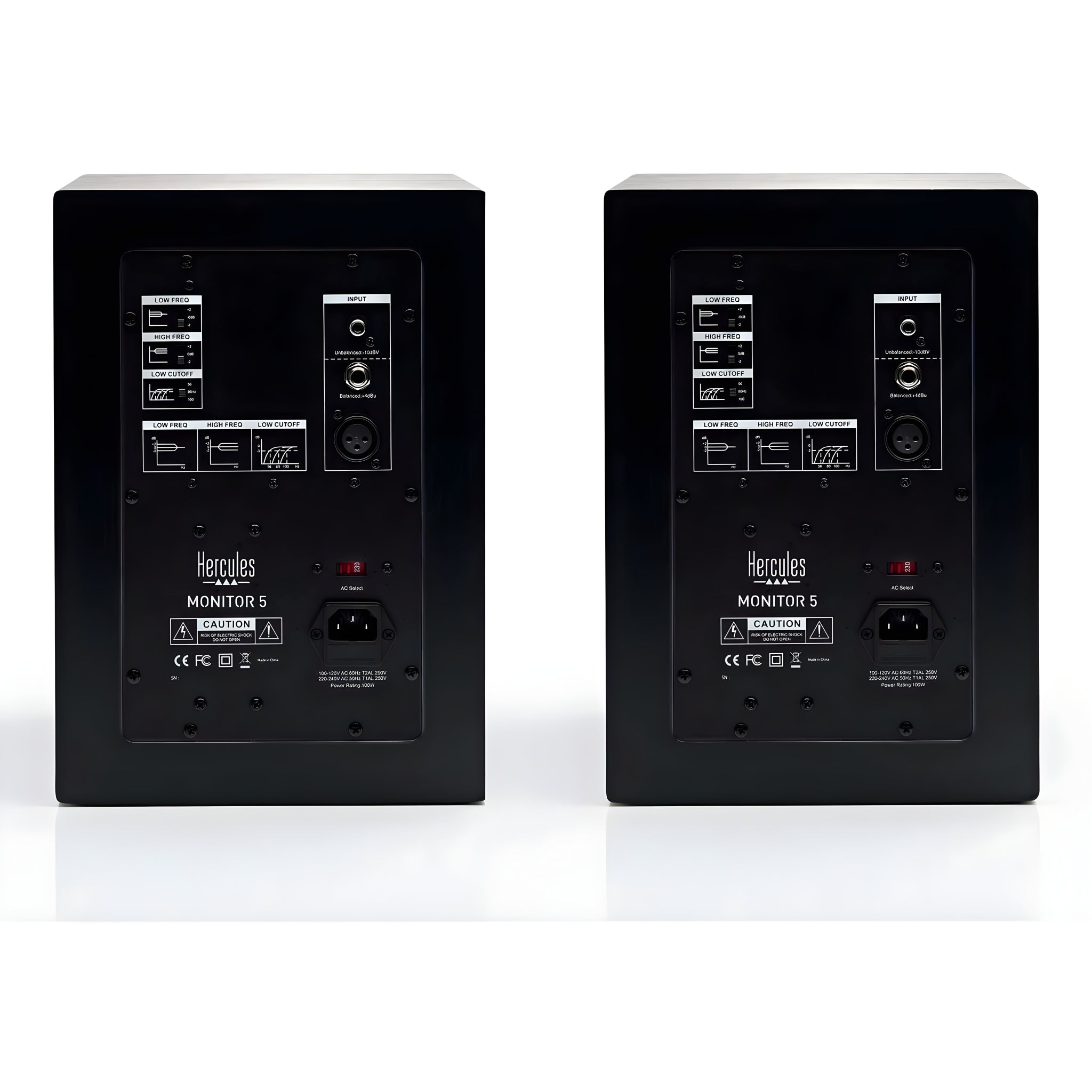 Hercules DJ MONITOR 5 - Pareja de monitores de estudio activos - Tempo Shop