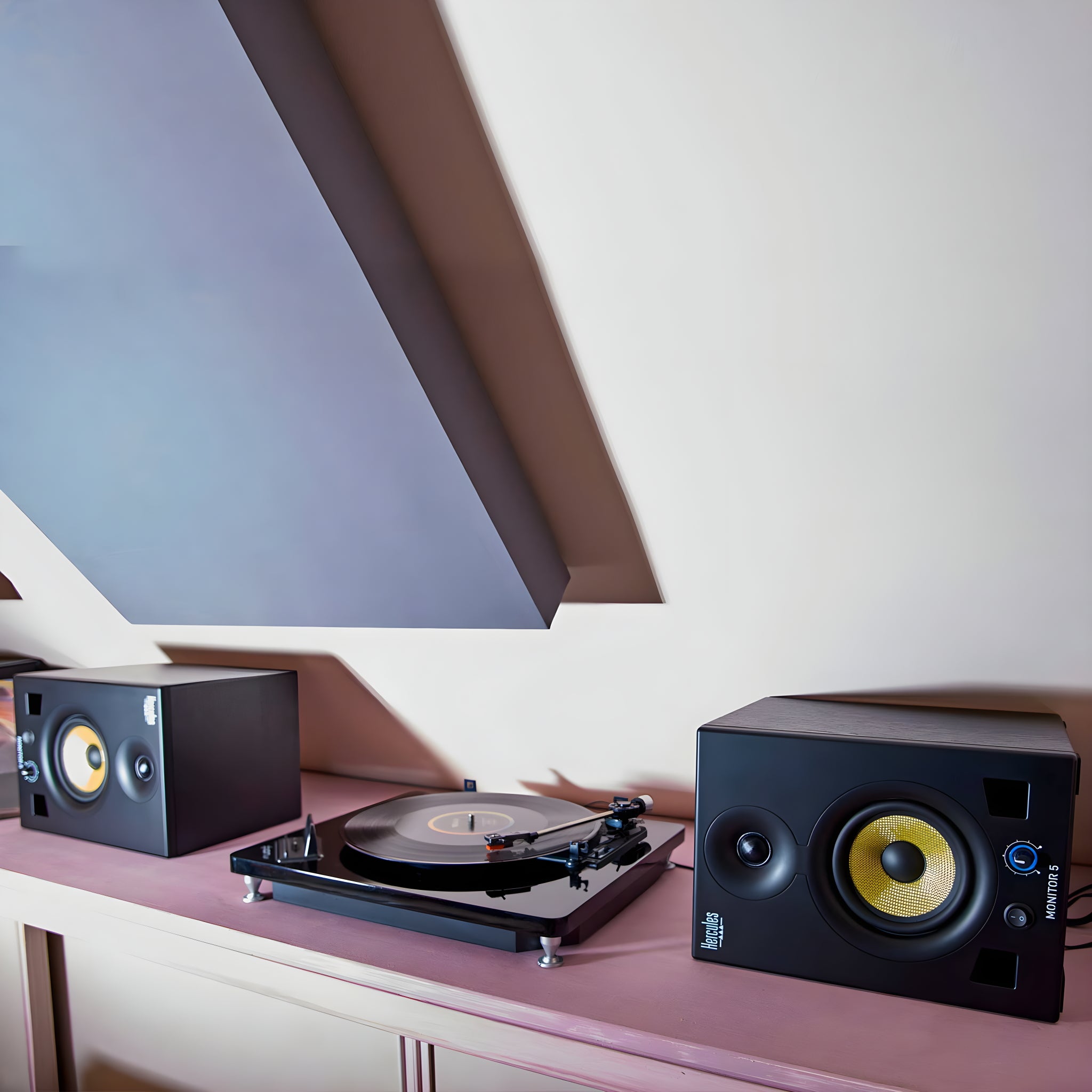 Hercules DJ MONITOR 5 - Pareja de monitores de estudio activos - Tempo Shop