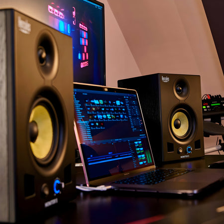 Hercules DJ MONITOR 5 - Pareja de monitores de estudio activos - Tempo Shop