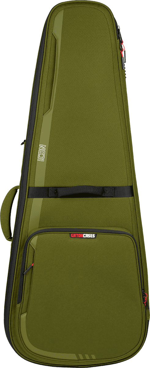 Gator G-ICON335-GRN - Softcase guitarra semi acústica 335 “Gator G-ICON” semirrígida 1000D – Verde