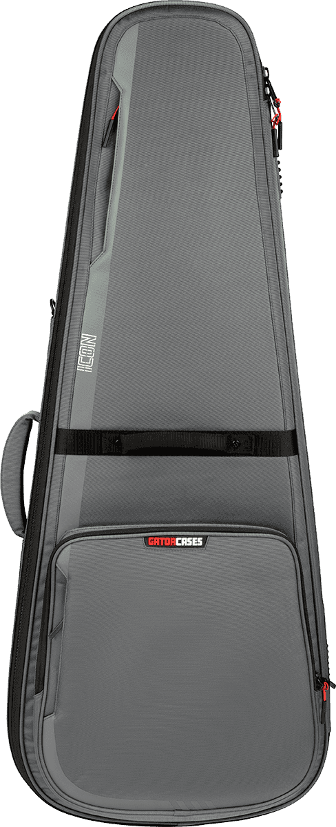 Gator G-ICON335-GRY - Softcase semi-rígido ICON gris para guitarra semi acústica 335